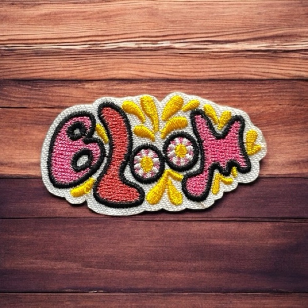 Bloom Embroidered Patch